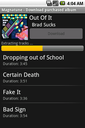 Extracting tracks